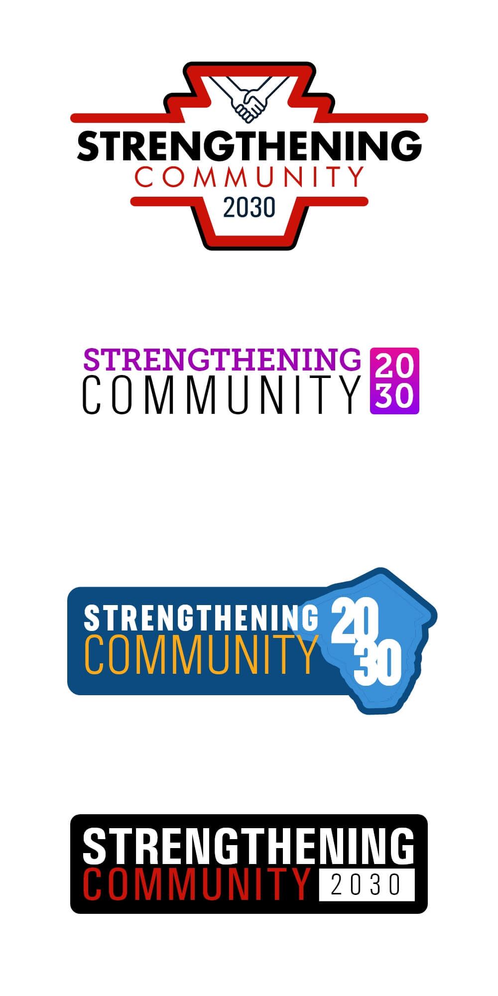 Strengthening Community 2030 Logo